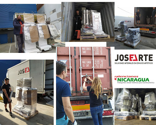 Josearte colabora con la ONG Valencianos por Nicaragua en el envío de material médico al país centroamericano